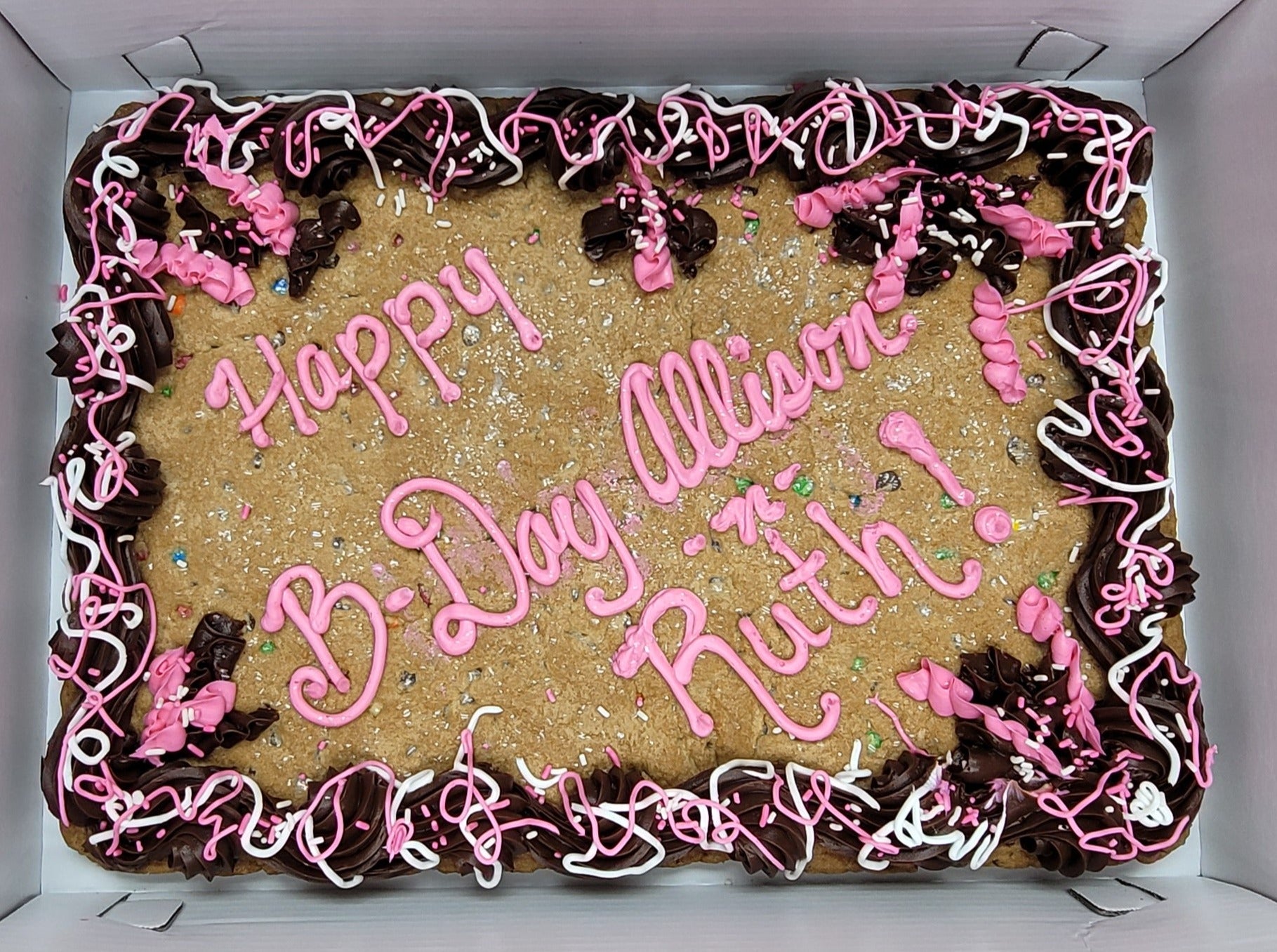 Cookie sheet cakes hotsell